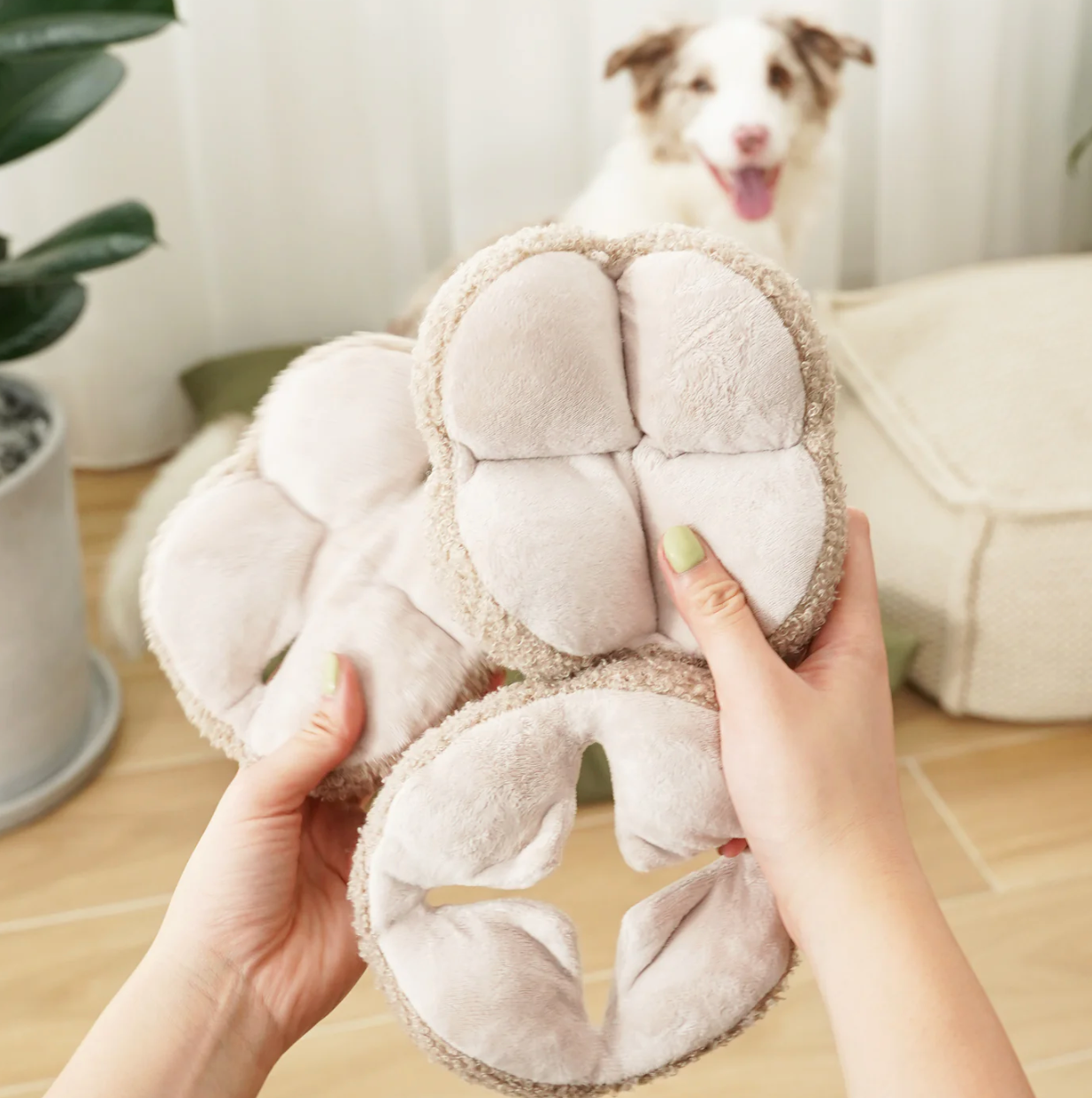 Schnüffelball MONTI beige
