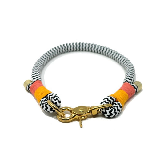 Dog Collar "Tropical- vegan" - not adjustable