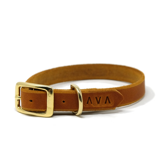 Halsband Leder Klassik