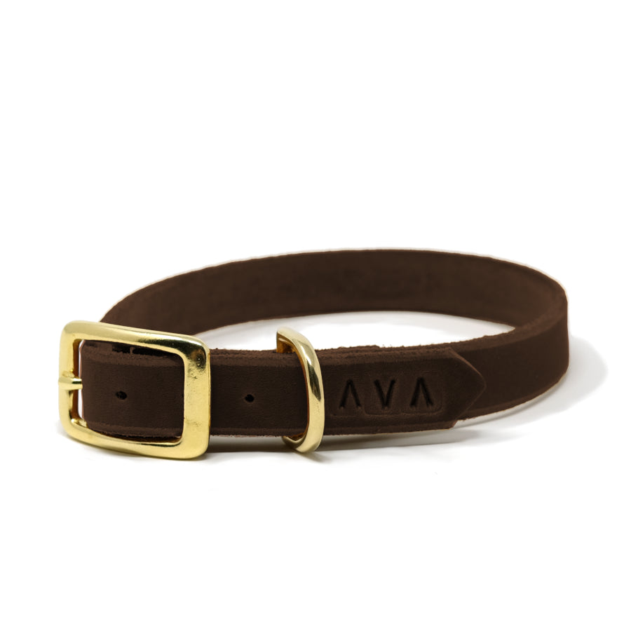 Halsband Leder Klassik